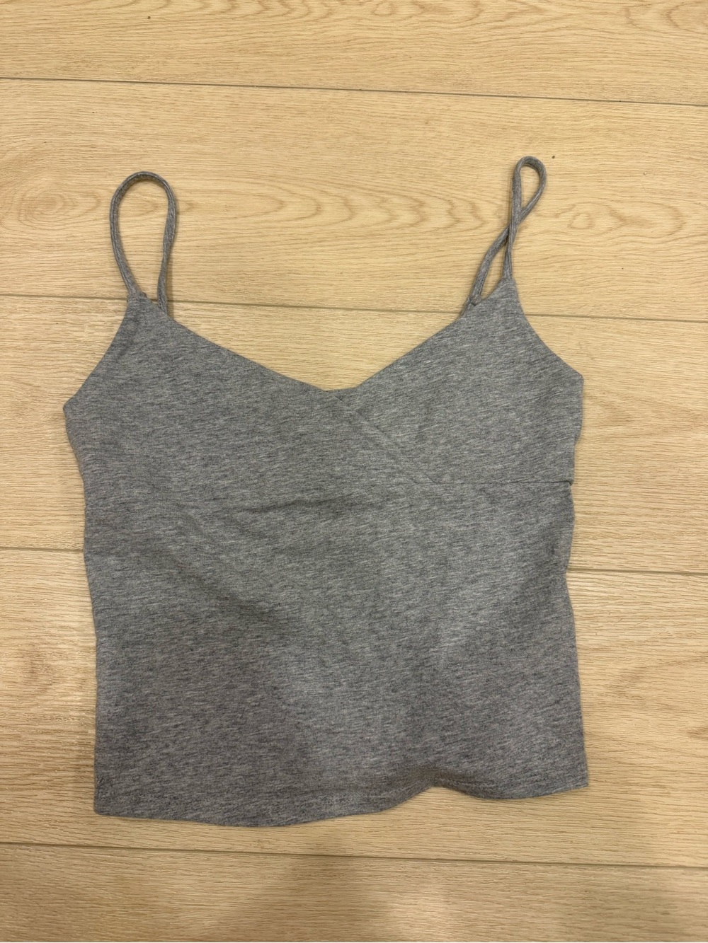 Urban outfitters out from under bec plunging surplice cropped cami